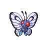 Butterfree (butterfree) game sprite