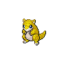 Sandshrew (sandshrew) game sprite