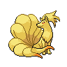 Ninetales (ninetales) game sprite