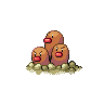 Dugtrio (dugtrio) game sprite
