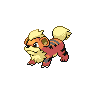 Growlithe (growlithe) game sprite