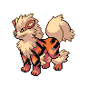 Arcanine (arcanine) game sprite