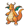 Dragonite (dragonite) game sprite
