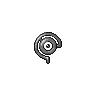 Unown C (unown) game sprite