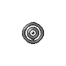 Unown O (unown) game sprite