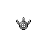 Unown W (unown) game sprite