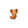 Teddiursa (teddiursa) game sprite