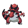 Krookodile (krookodile) game sprite