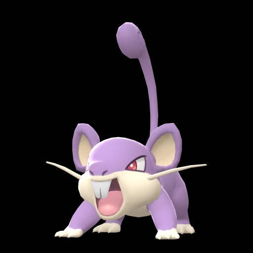 Rattata (rattata) game sprite