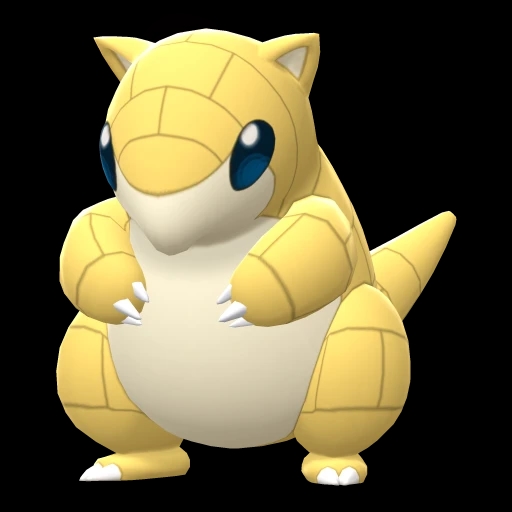 Sandshrew (sandshrew) game sprite