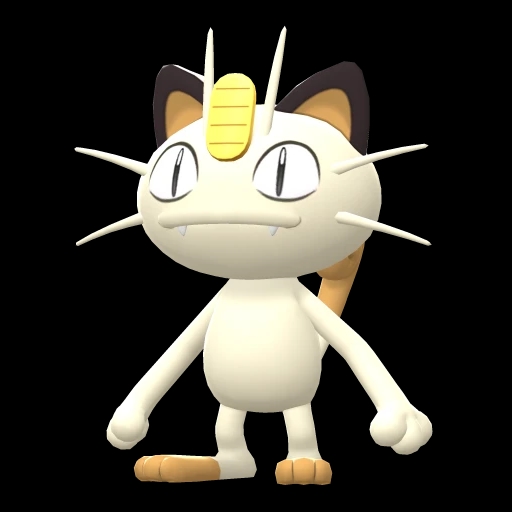 Meowth (meowth) game sprite