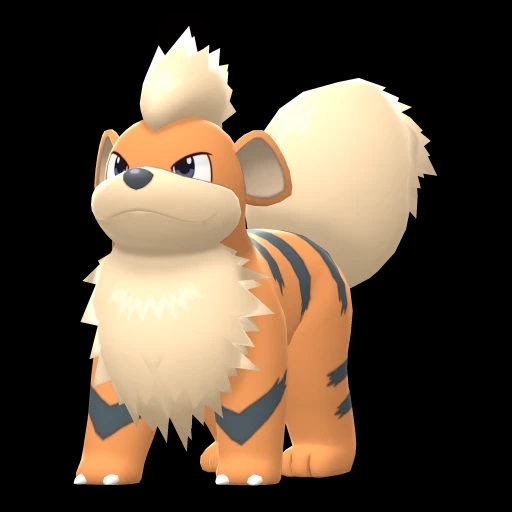 Growlithe (growlithe) game sprite
