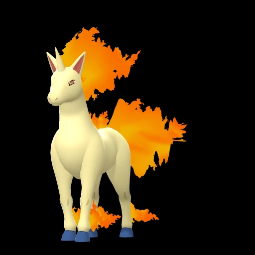 Rapidash (rapidash) game sprite