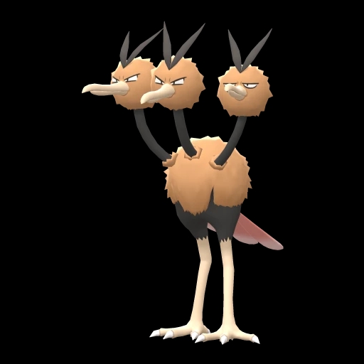 Dodrio (dodrio) game sprite