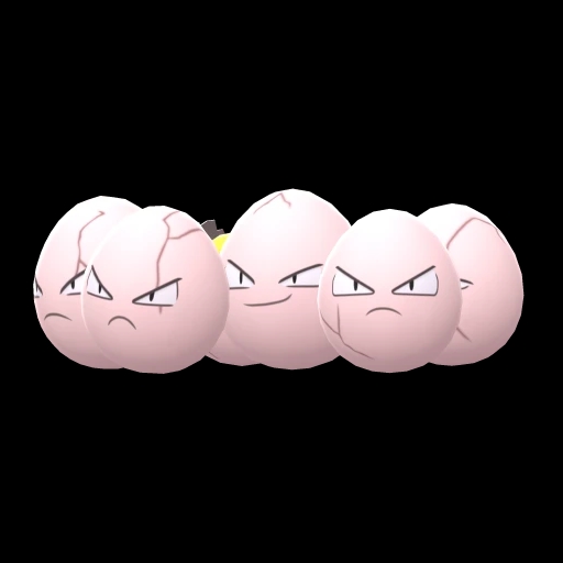 Exeggcute (exeggcute) game sprite
