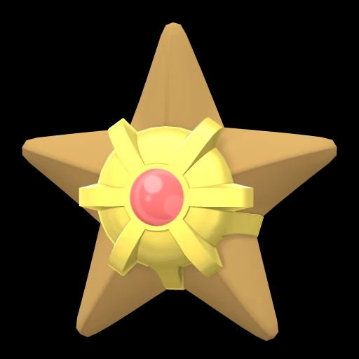 Staryu (staryu) game sprite