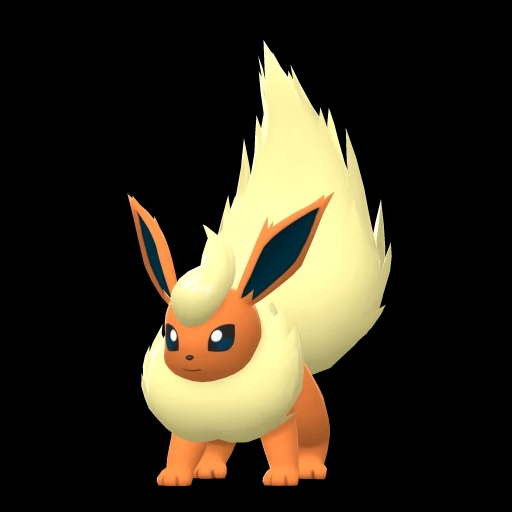 Flareon (flareon) game sprite