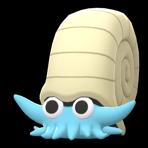 Omanyte (omanyte) game sprite