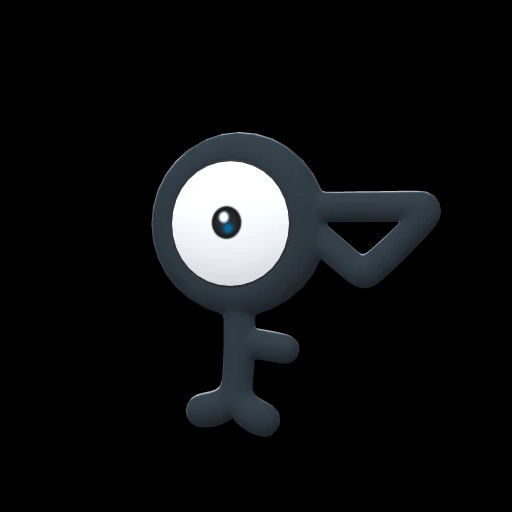 Unown F (unown) game sprite