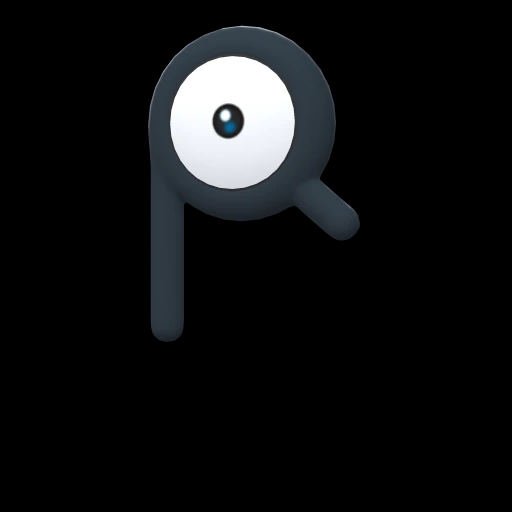Unown R (unown) game sprite