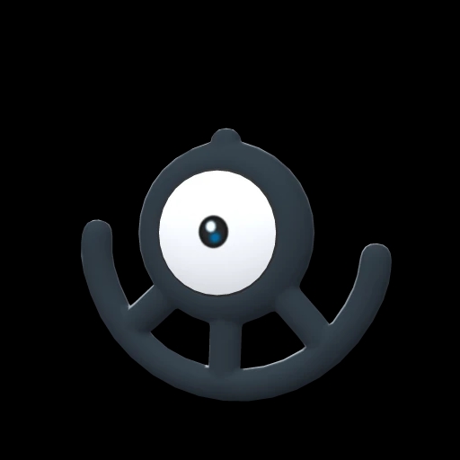 Unown U (unown) game sprite