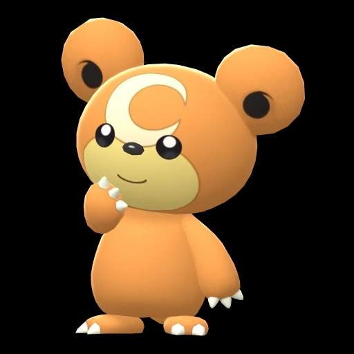 Teddiursa (teddiursa) game sprite