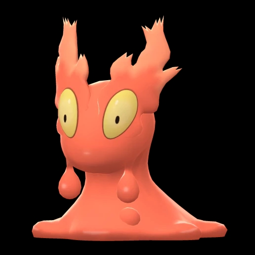 Slugma (slugma) game sprite