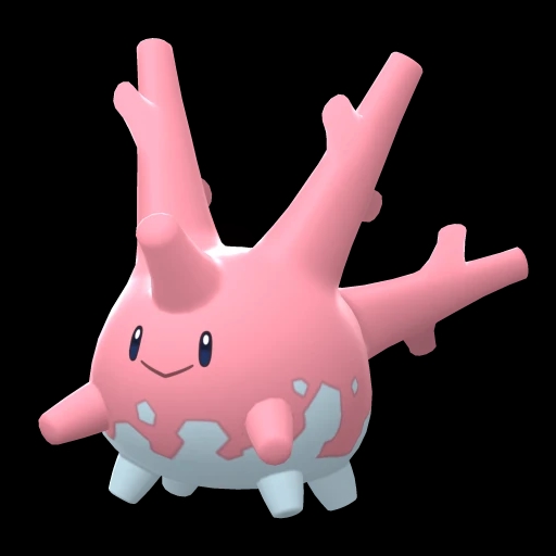 Corsola (corsola) game sprite