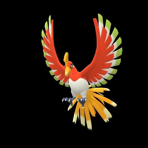 Ho-Oh (ho-oh) game sprite