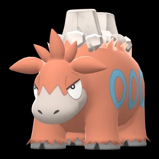 Camerupt (camerupt) game sprite