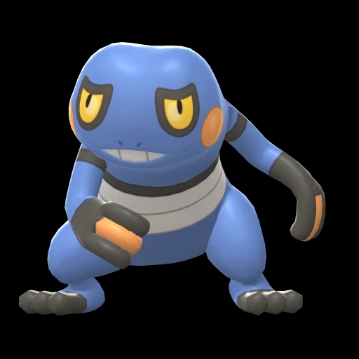 Croagunk (croagunk) game sprite