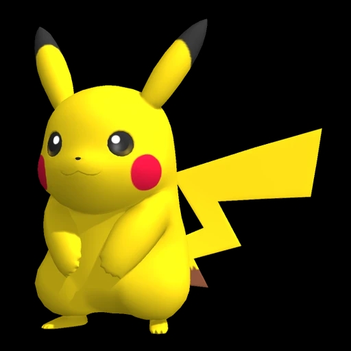Pikachu (pikachu) game sprite