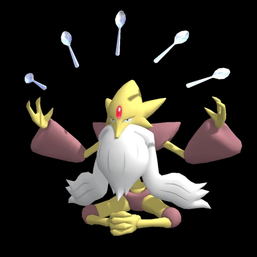 Alakazam Mega (alakazam) game sprite