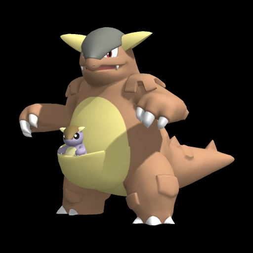 Kangaskhan (kangaskhan) game sprite