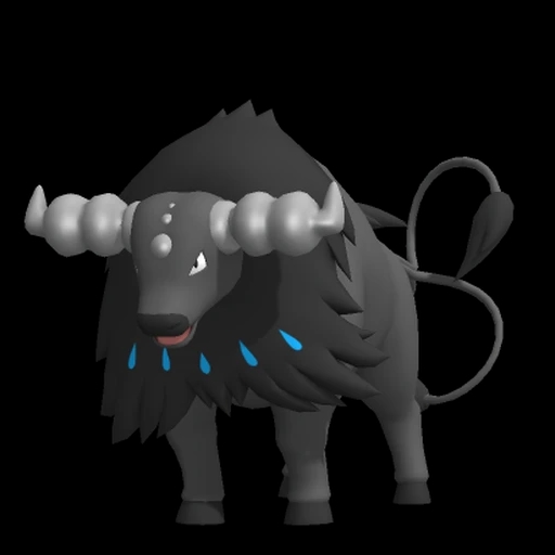 Tauros Paldean Aqua Breed (tauros) game sprite