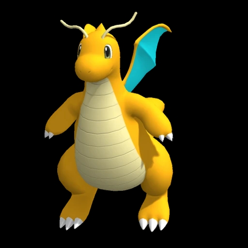 Dragonite (dragonite) game sprite