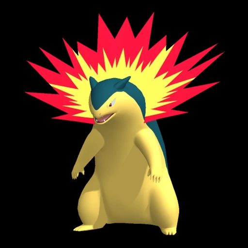 Typhlosion (typhlosion) game sprite