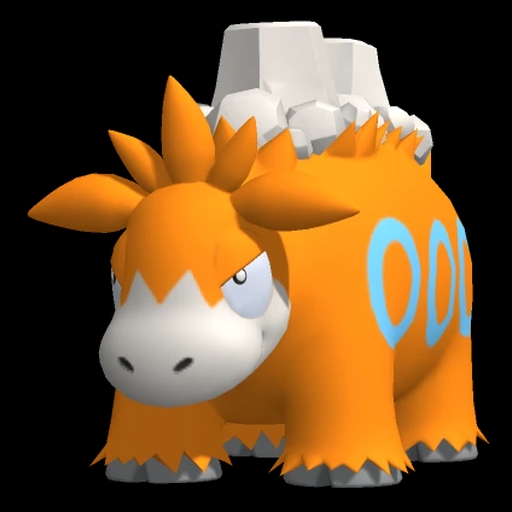 Camerupt (camerupt) game sprite