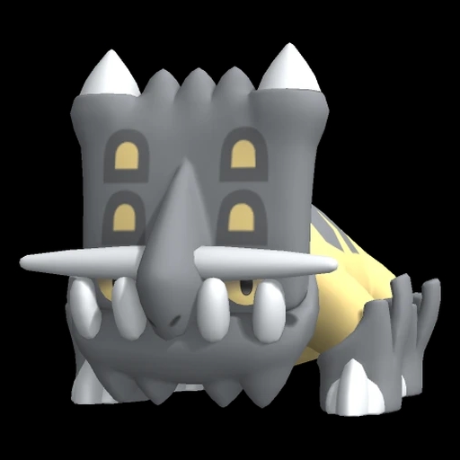 Bastiodon (bastiodon) game sprite
