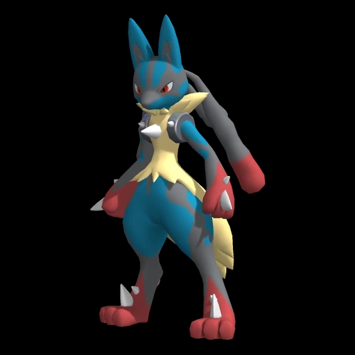 Lucario Mega (lucario) game sprite