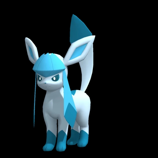 Glaceon (glaceon) game sprite