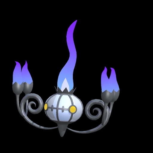 Chandelure (chandelure) game sprite