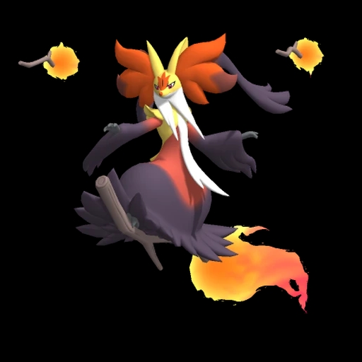 Delphox Mega (delphox) game sprite