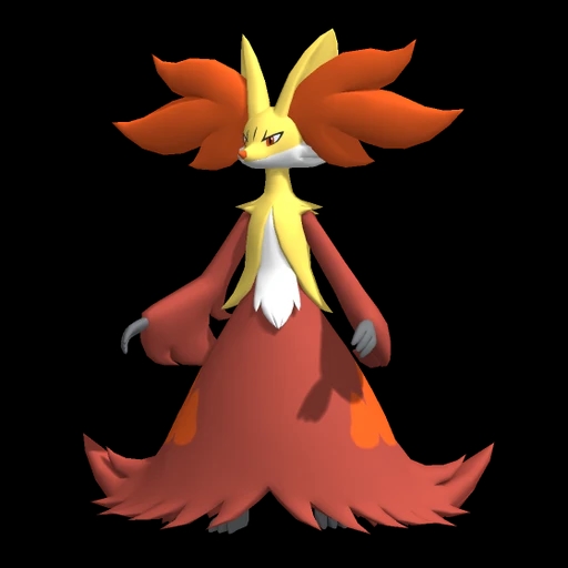 Delphox (delphox) game sprite