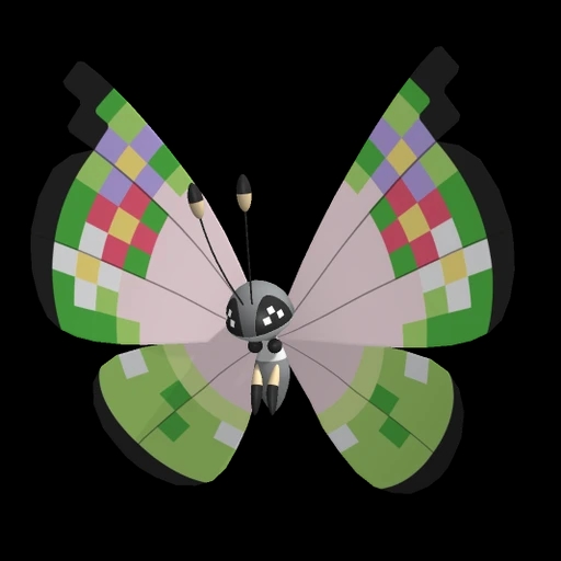 Vivillon Fancy (vivillon) game sprite