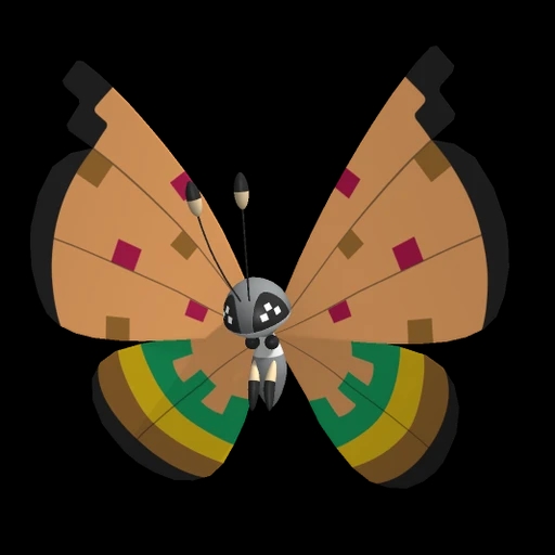 Vivillon High Plains (vivillon) game sprite