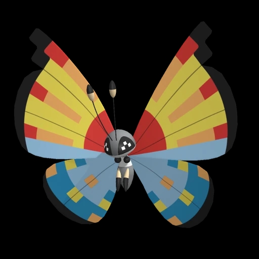 Vivillon Ocean (vivillon) game sprite