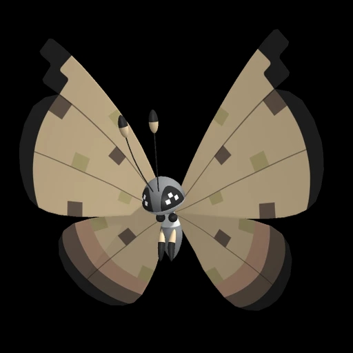 Vivillon Sandstorm (vivillon) game sprite