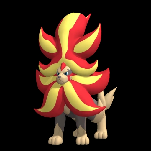 Pyroar Mega (pyroar) game sprite