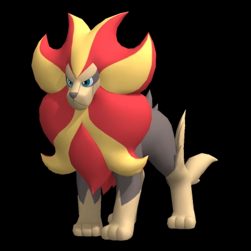 Pyroar (pyroar) game sprite
